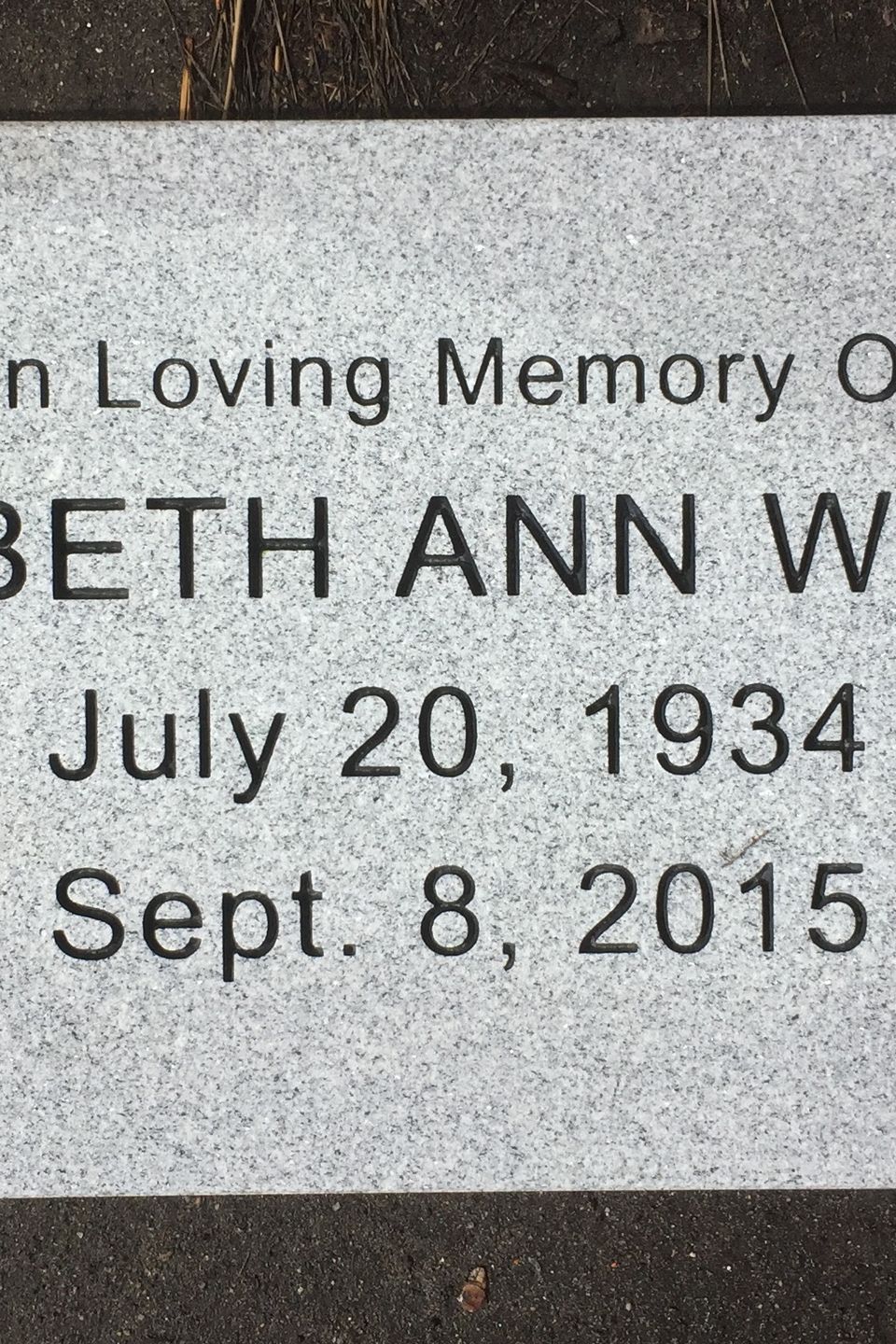 Elizabeth waters mrkr