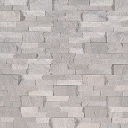 Iceland gray stacked stone panels