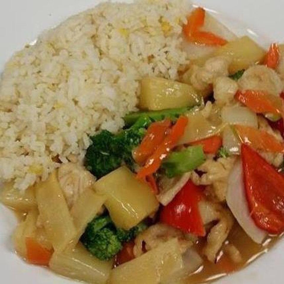 Amazin asian chicken veggies