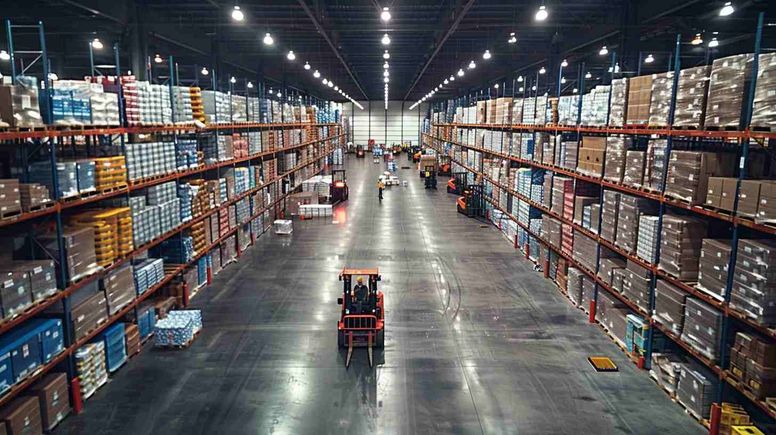 Stockcake busy warehouse interior 1755040618