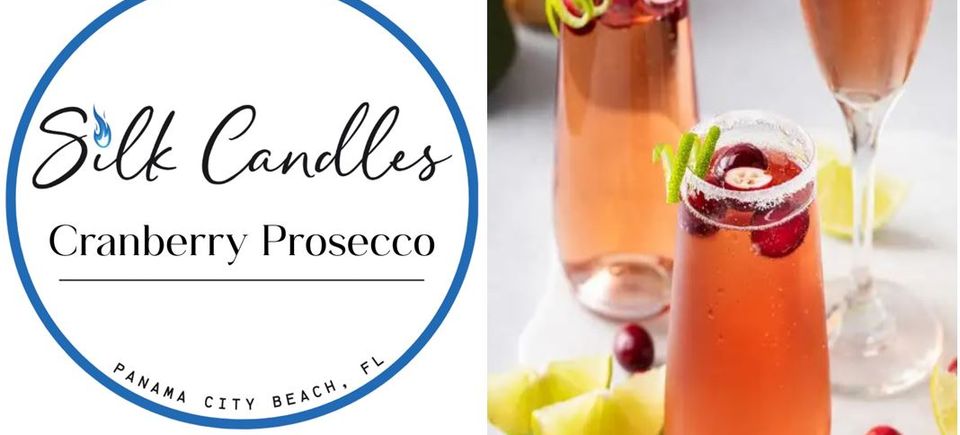 Cranberry prosecco