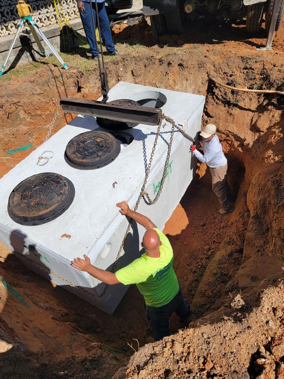 Grease Trap Installation in NC, Commercial Grease Trap Installation Company NC, Fayetteville NC Grease Trap Installation