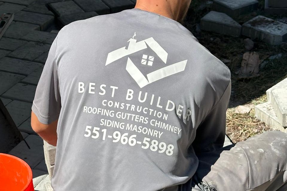 Best Builder Employee doing masonry work