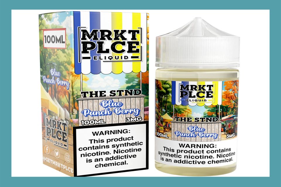 MRKT PLCE Blue Punch Berry E-Liquid