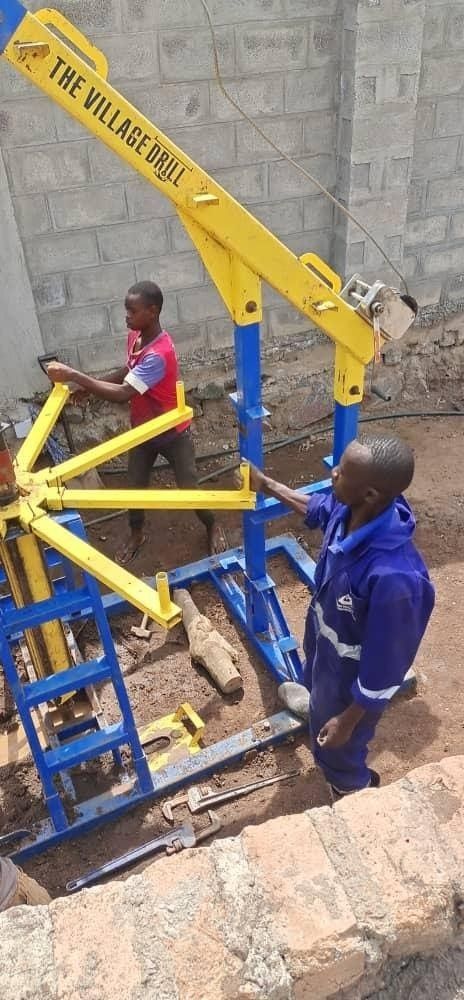 Deep water well drillers in kiwenda village 2