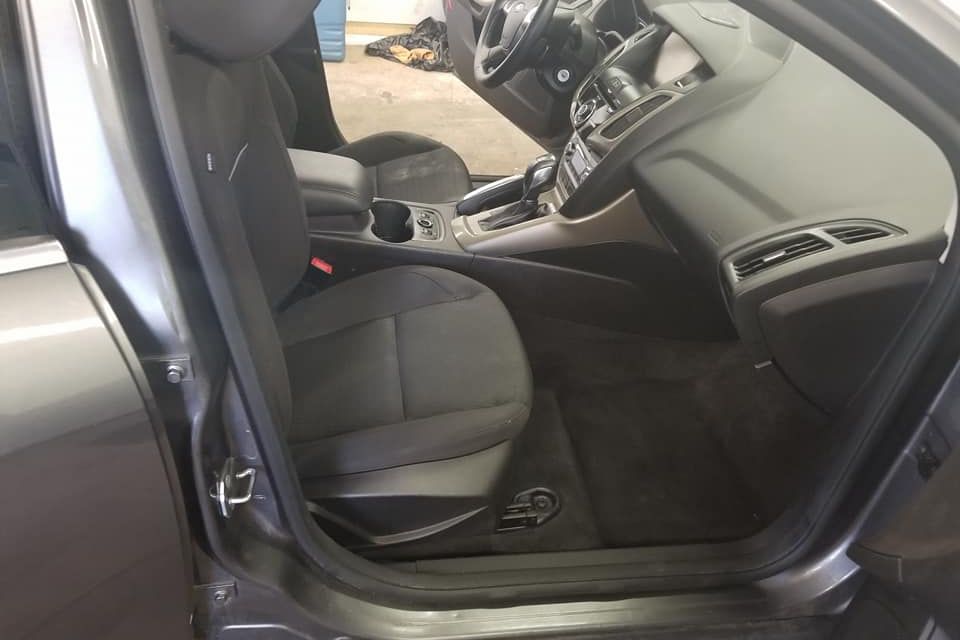 Front seat after