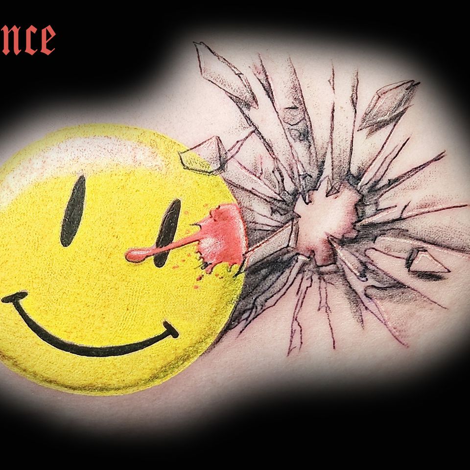 Spence near miss smiling face