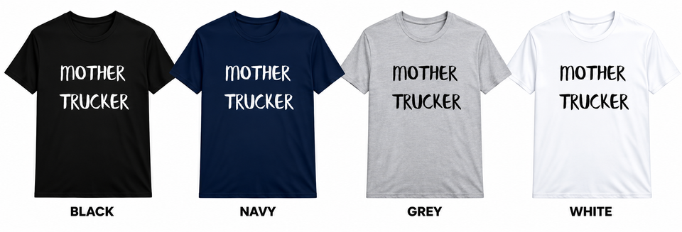 Four t shirt color mockups