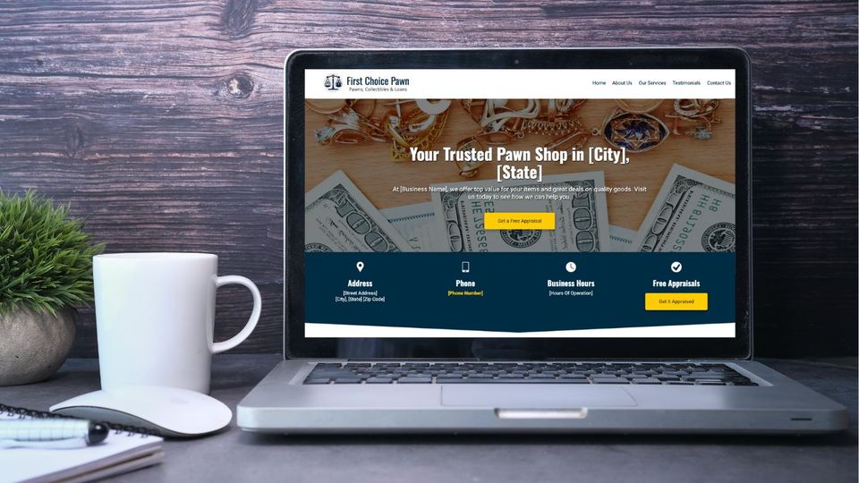 How to Sell Websites to Pawn Shops