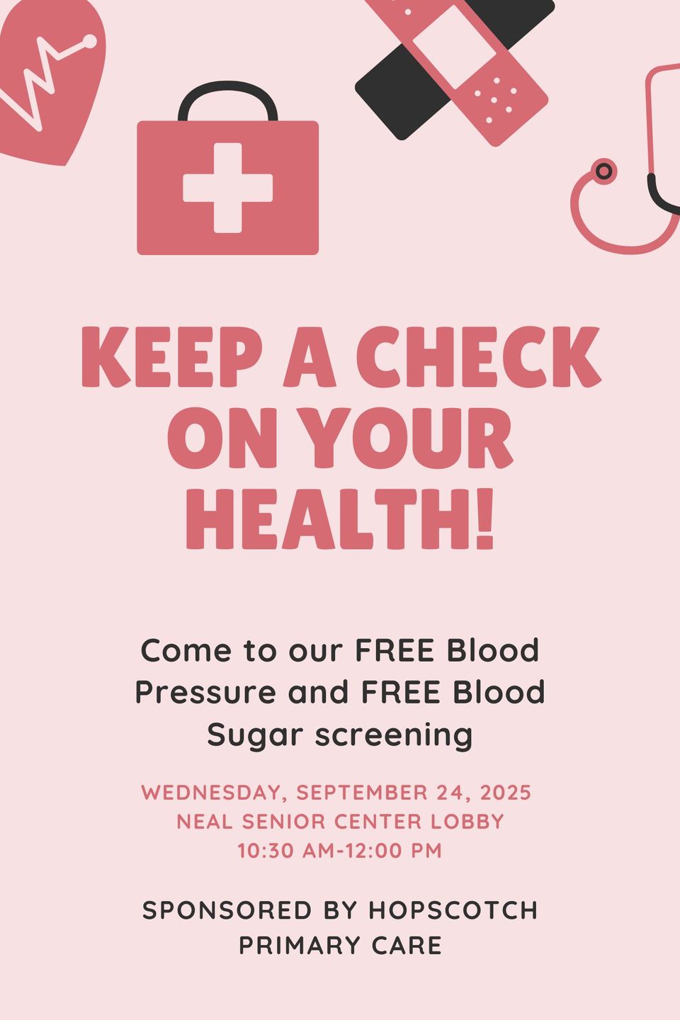 Keep a check on your health!   copy