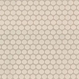 Almond glossy penny round mosaic