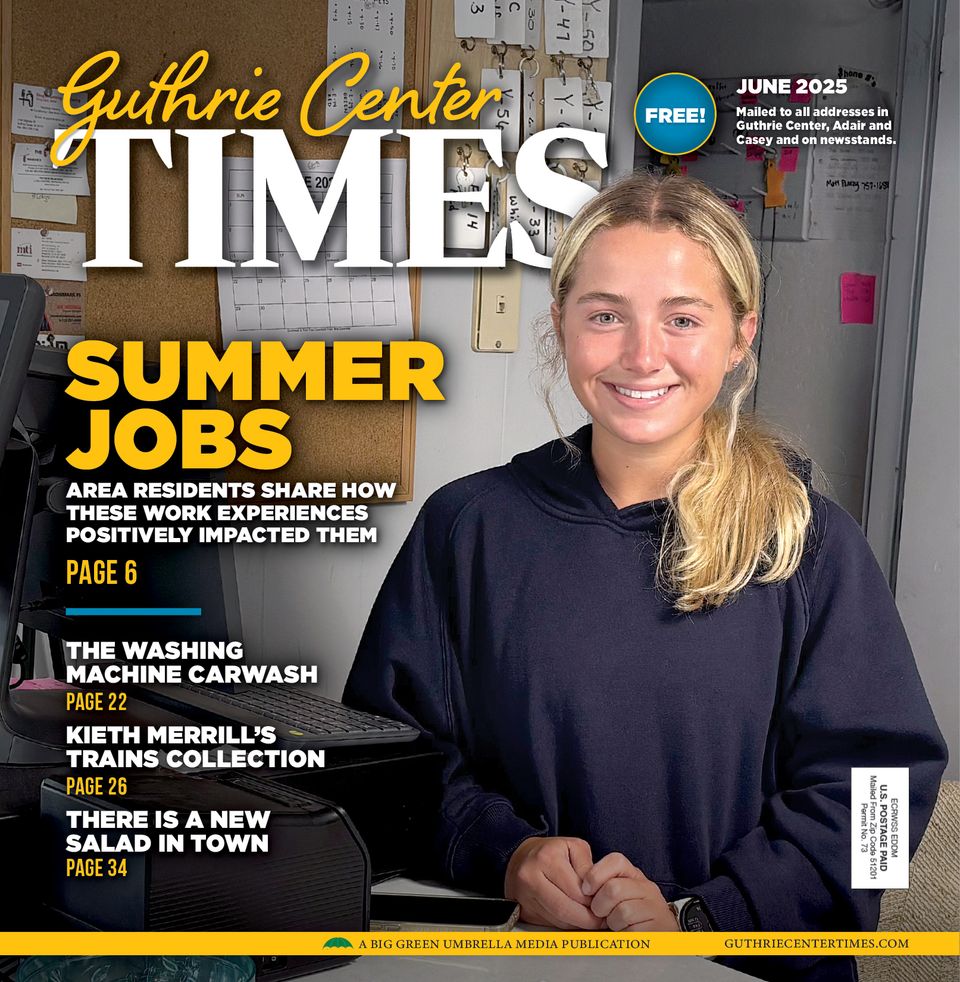 Guthrie center times   june 2025