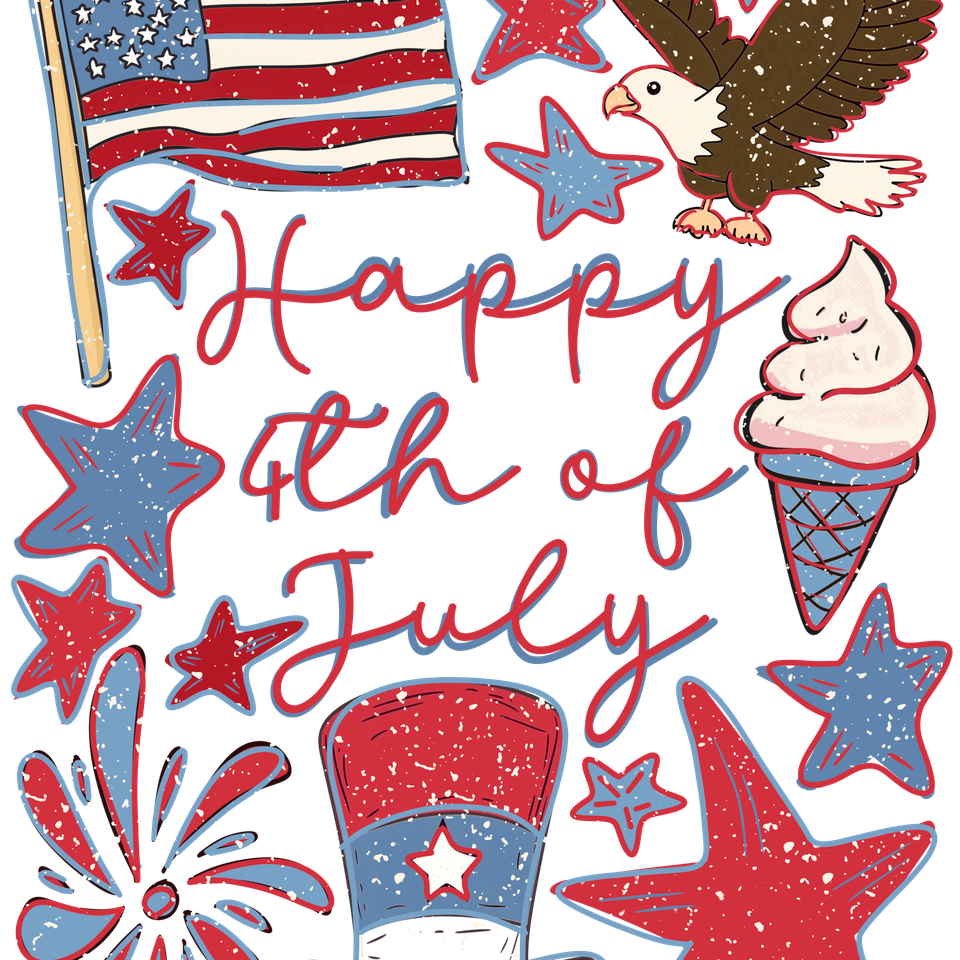 Patriotic   4th of july collage