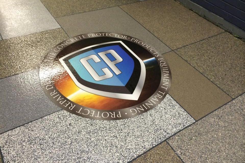 Concrete logo example