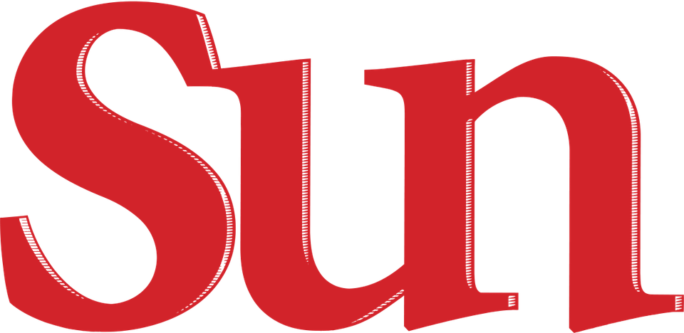 Sun logo red