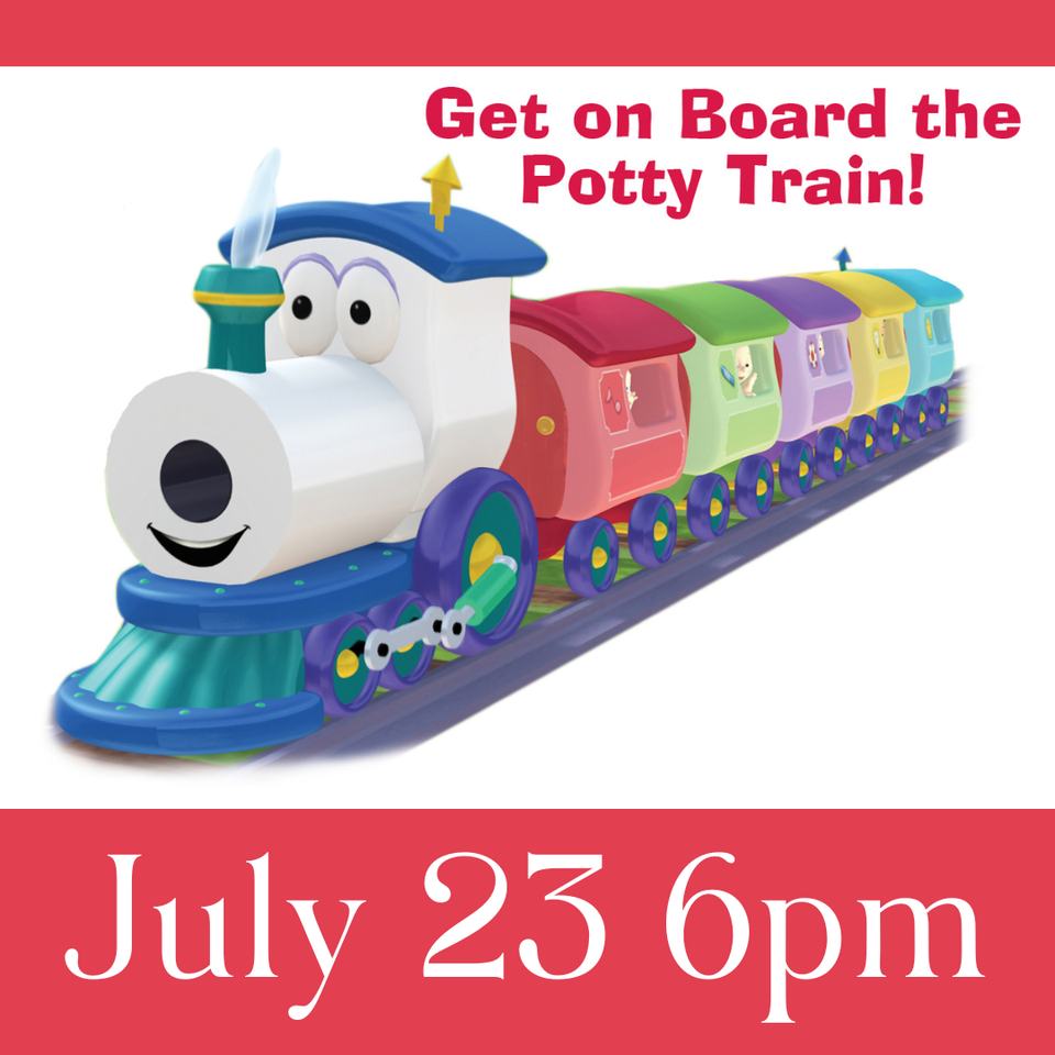 Potty train july