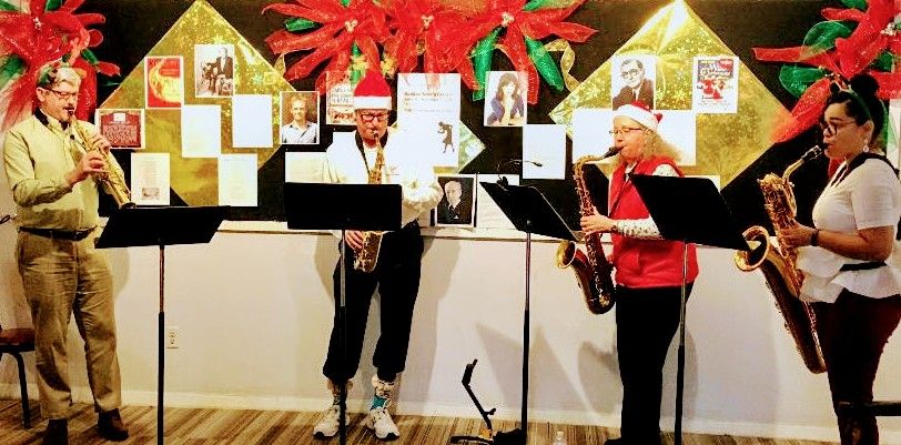 Sax quartet tree lightling 51 walden 2