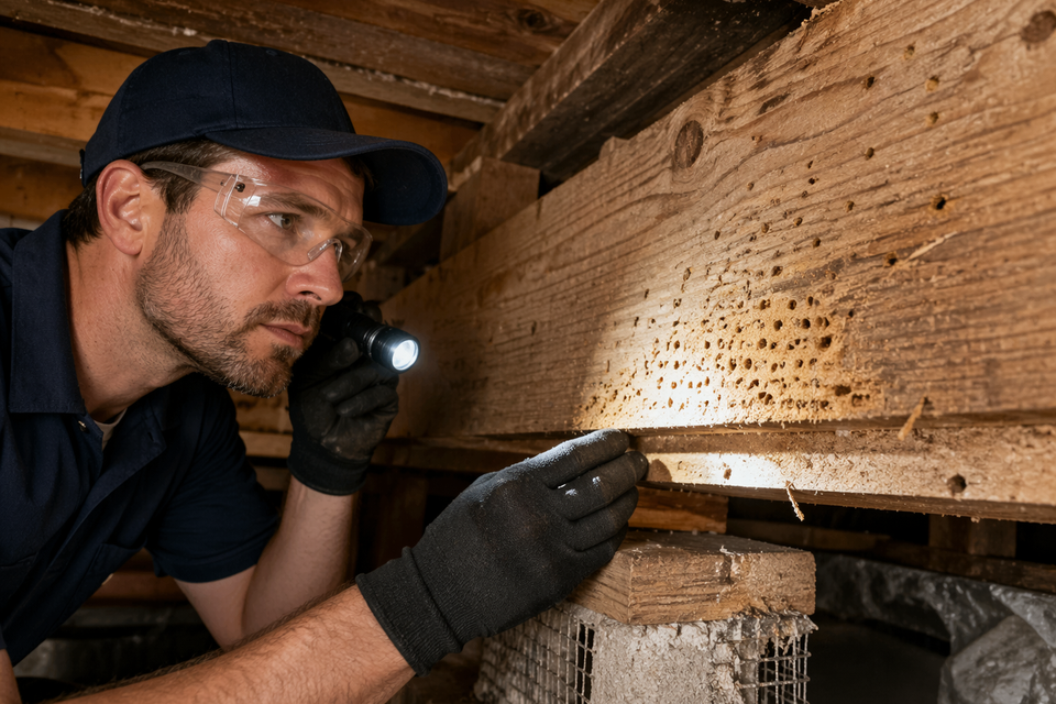 Wood-Boring Beetles Carmichael Sacramento
