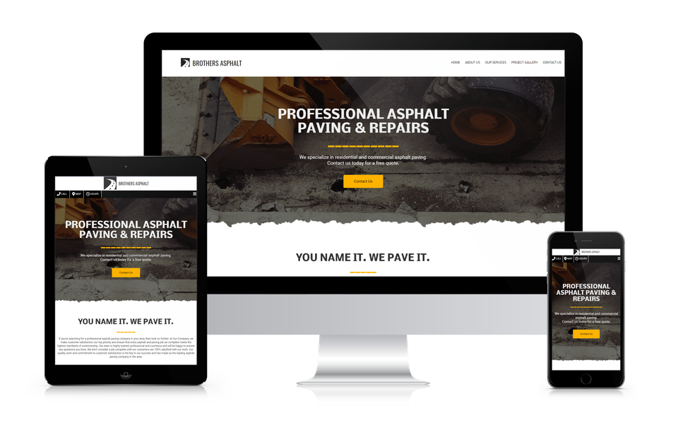 Ss asphalt nolaptop responsive design