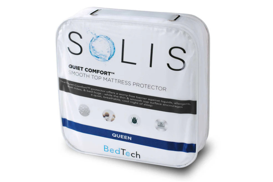 Bedtech quiet mattress protector