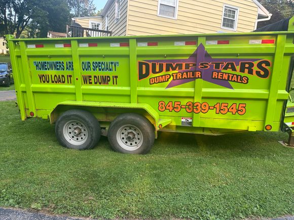 Dumpstar Dump Trailer Rentals roll off unit