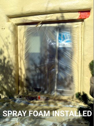 18spray foam installed