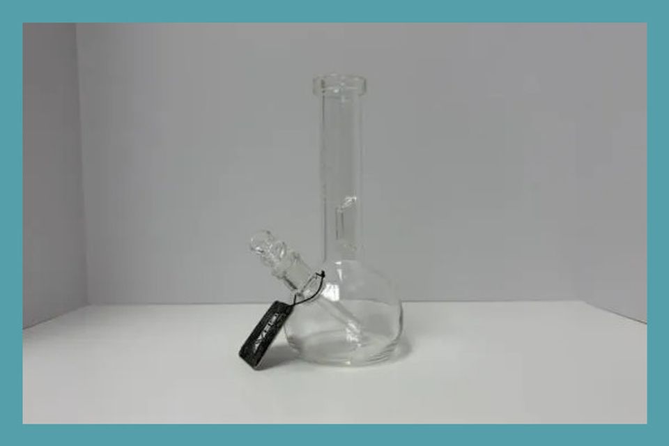 Grav 8 inch Rounded Clear Water Pipe