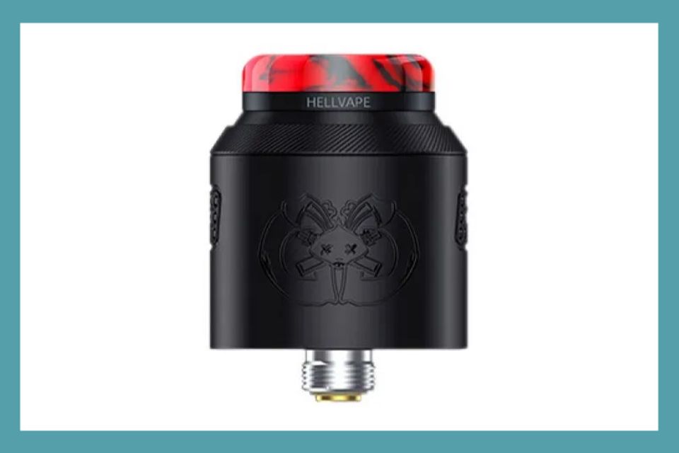 HellVape Drop Dead 2 RDA Matte Black Tank