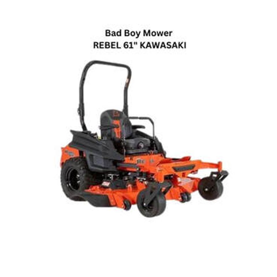 10 bad boy mower rebel 61 kawasaki