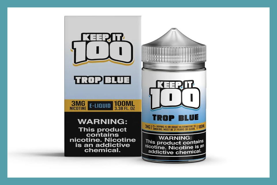 Keep It 100 Trop Blue E-Liquid