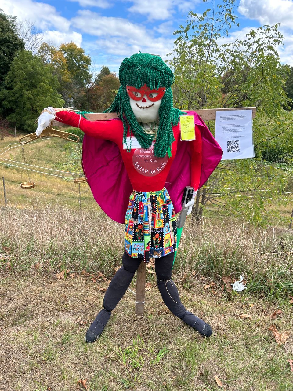 Scarecrow contest in acton