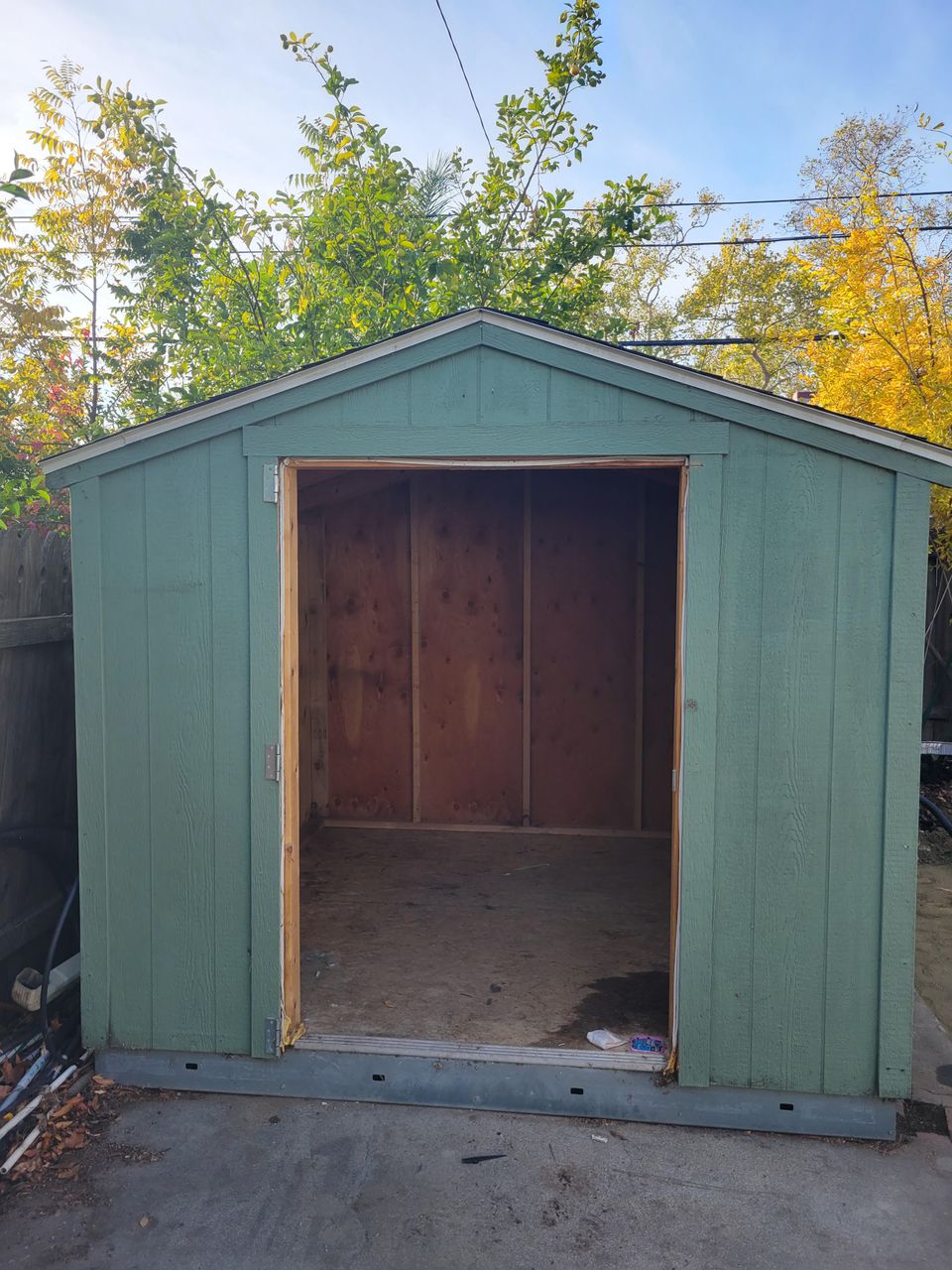 All in all hauling tough shed removal before 2   copy