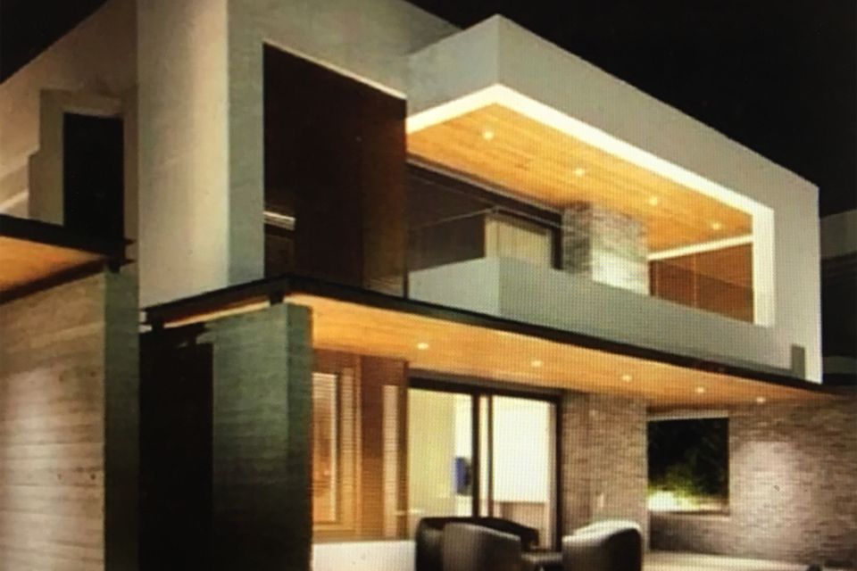 Modern home construction 