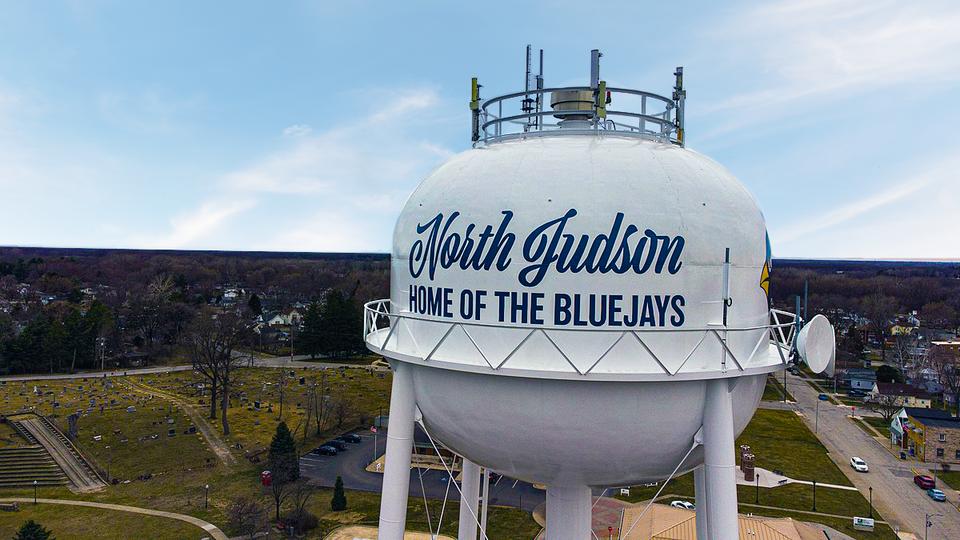 North judson water tower