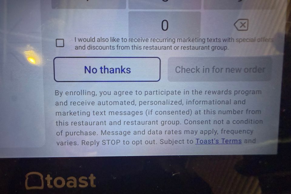 Toast marketing consent natalitas website 2
