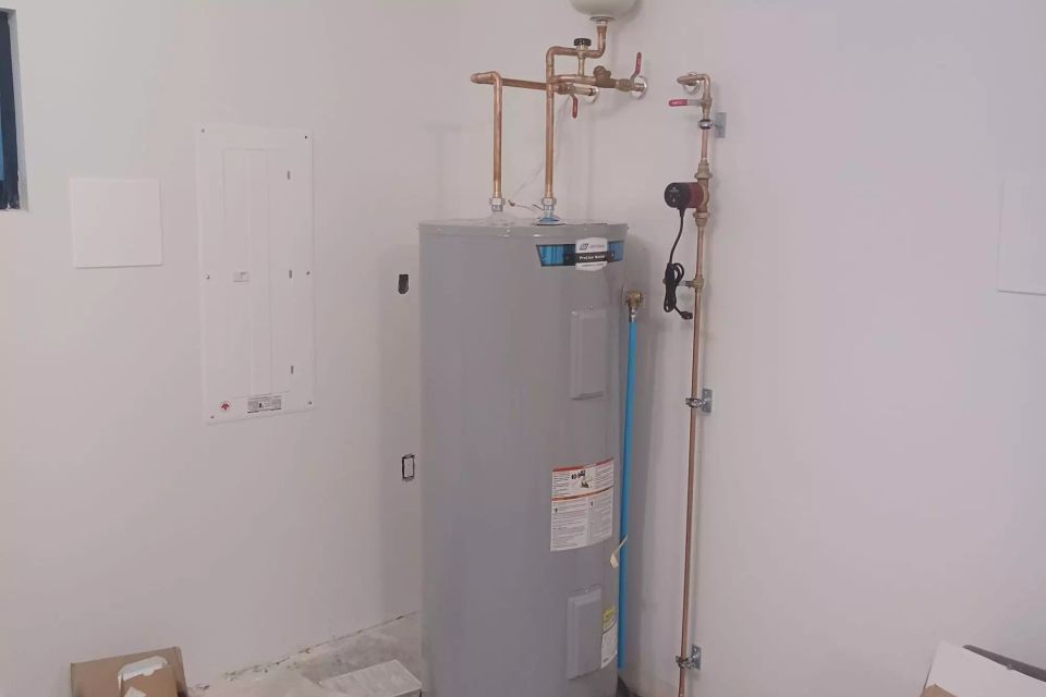 Cicero water heater installation