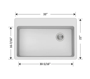 Composite granite sink 1