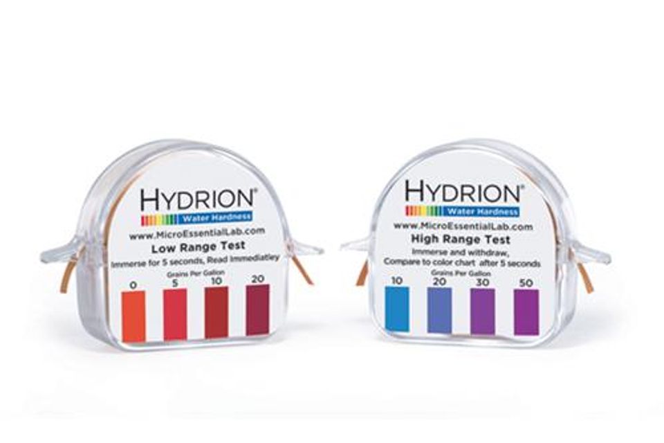 Water hardness tester