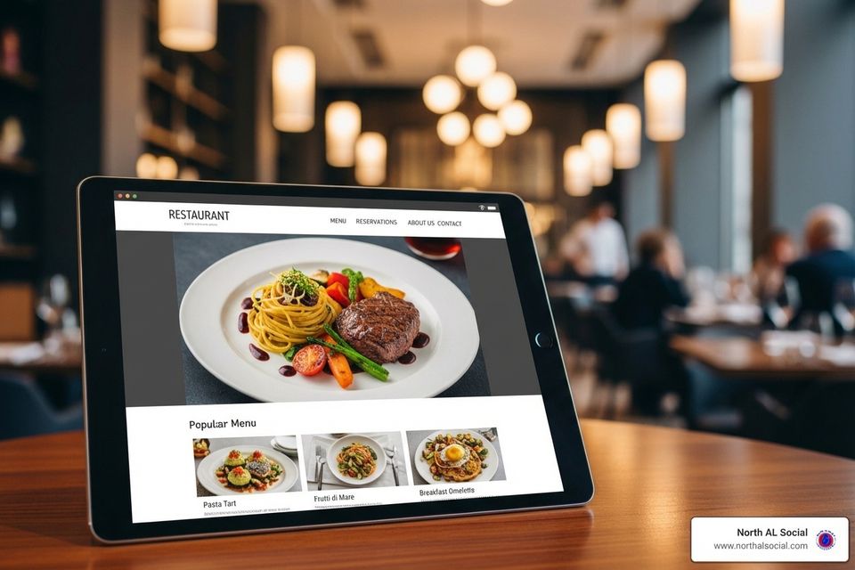 Top Restaurant Website Designs North AL Social 