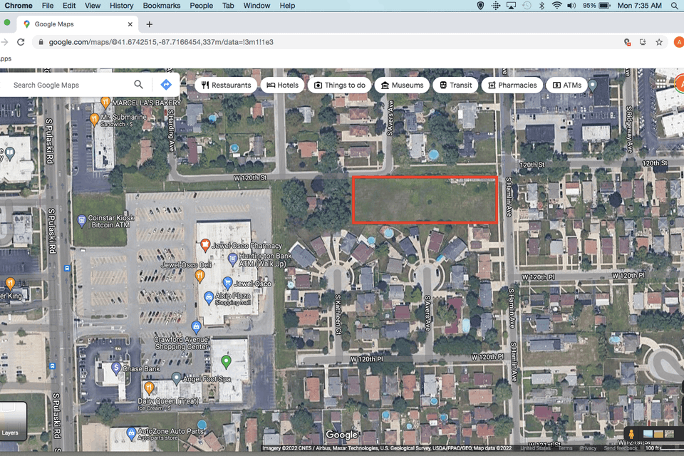 Hamlin aerial map (1)