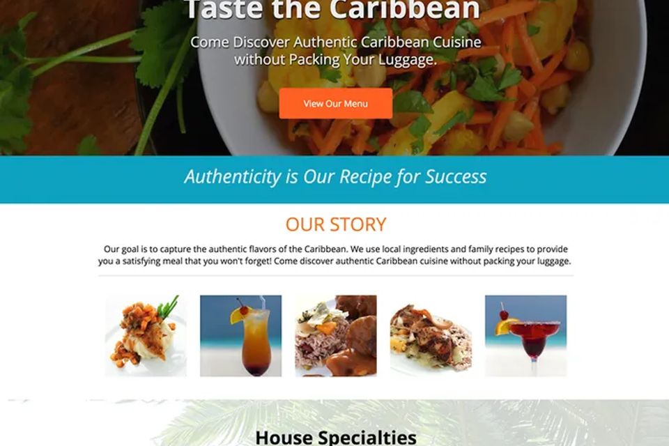 Caribbean restaurant website design theme20171130 15566 la28q9 original
