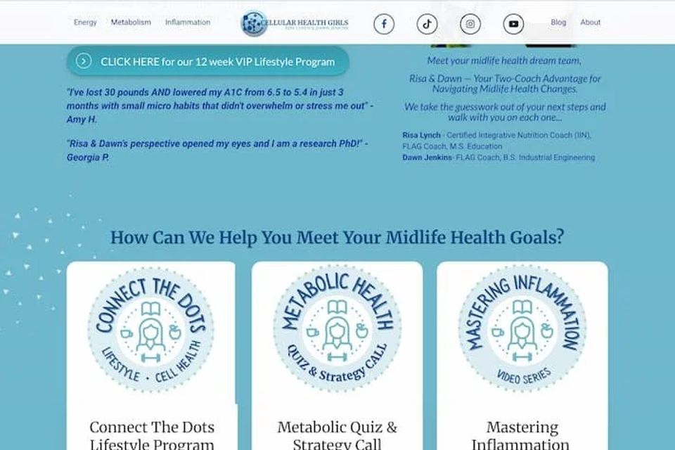 Screenshot- KPCopy's work with Cellular Health Girls- 