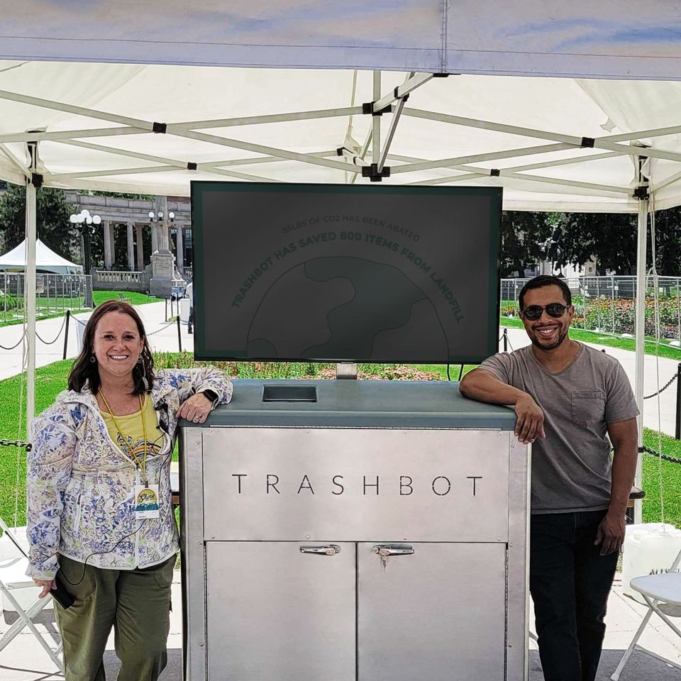 Shine Music Festival 2022_CleanRobotics Trashbot made recycling accessible for all
