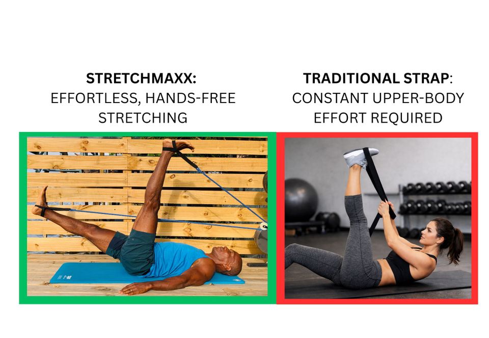 Compare stretchmaxx to regular stretching strap