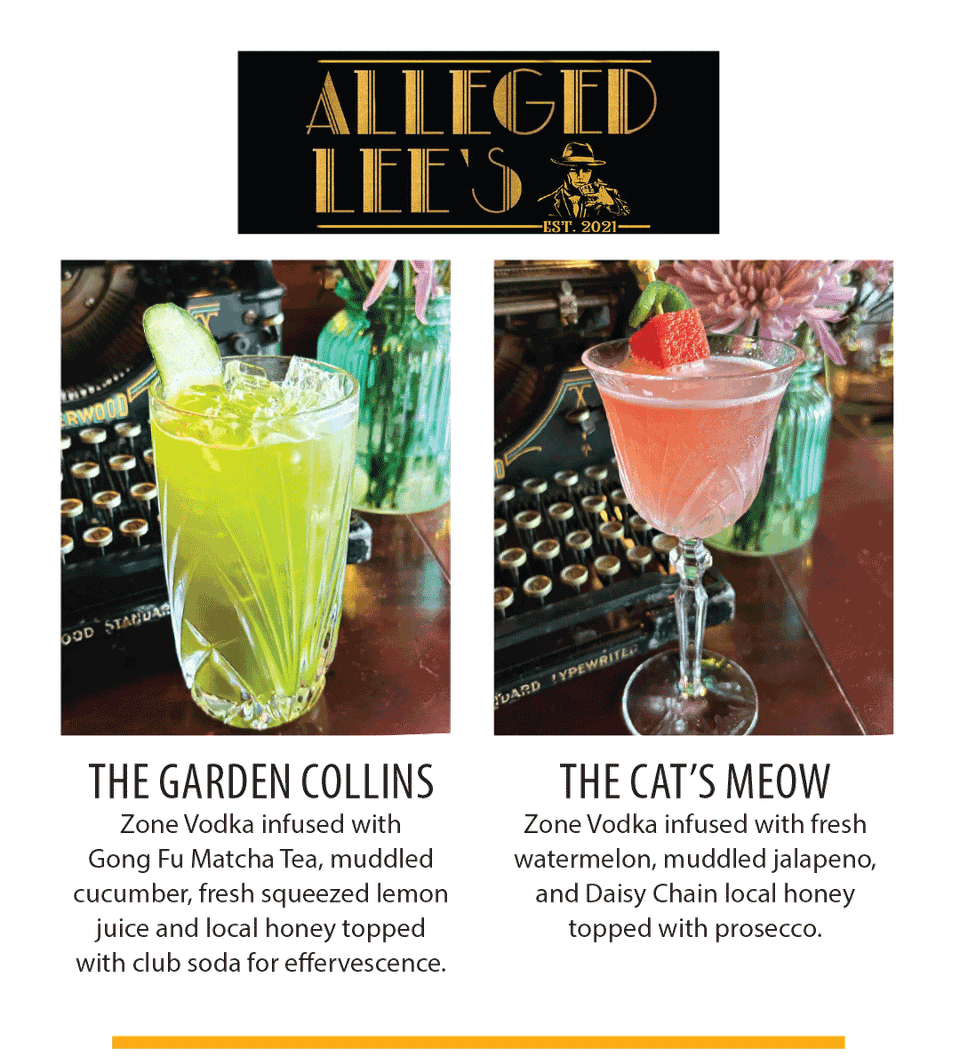 Transparent drink menu 13