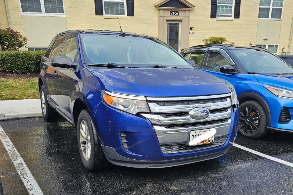 Blue ford escape
