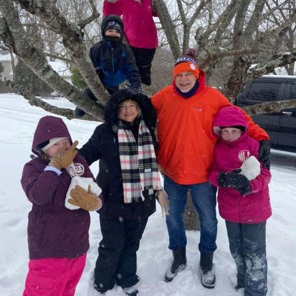 Bro chip and martha sloan with their grandchildren    sloan  titus  markie and hayes by  joy sloan laney