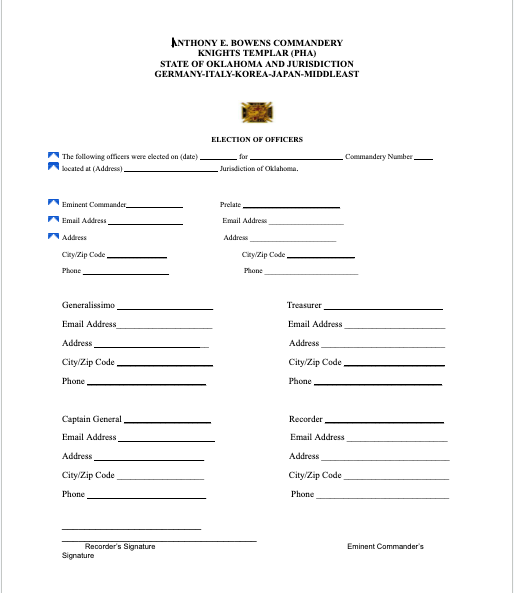 Aeb election of officers 2026