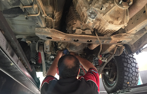 Transmission removal