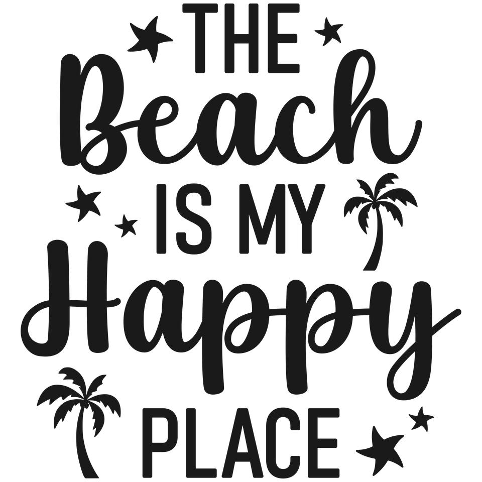 Beach   the beach is my happy place(1)